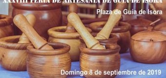 Abierto el plazo de inscripción para la XXXVIII Feria de Artesanía de Guía de Isora. 2019