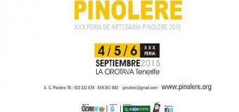 Abierto plazo de inscripción para la XXX Feria de Artesanía Pinolere 2015