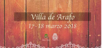 23ª Feria Comarcal de Artesanía de la Villa de Arafo (17 – 18 marzo)